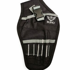 BUHO Dog Training Treat Pouch Black Clip On Walking Bag Pet Trainer Accessory